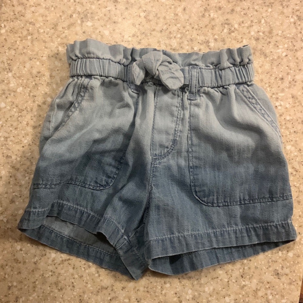 3/$15 GAP denim shorts size 18-24 months